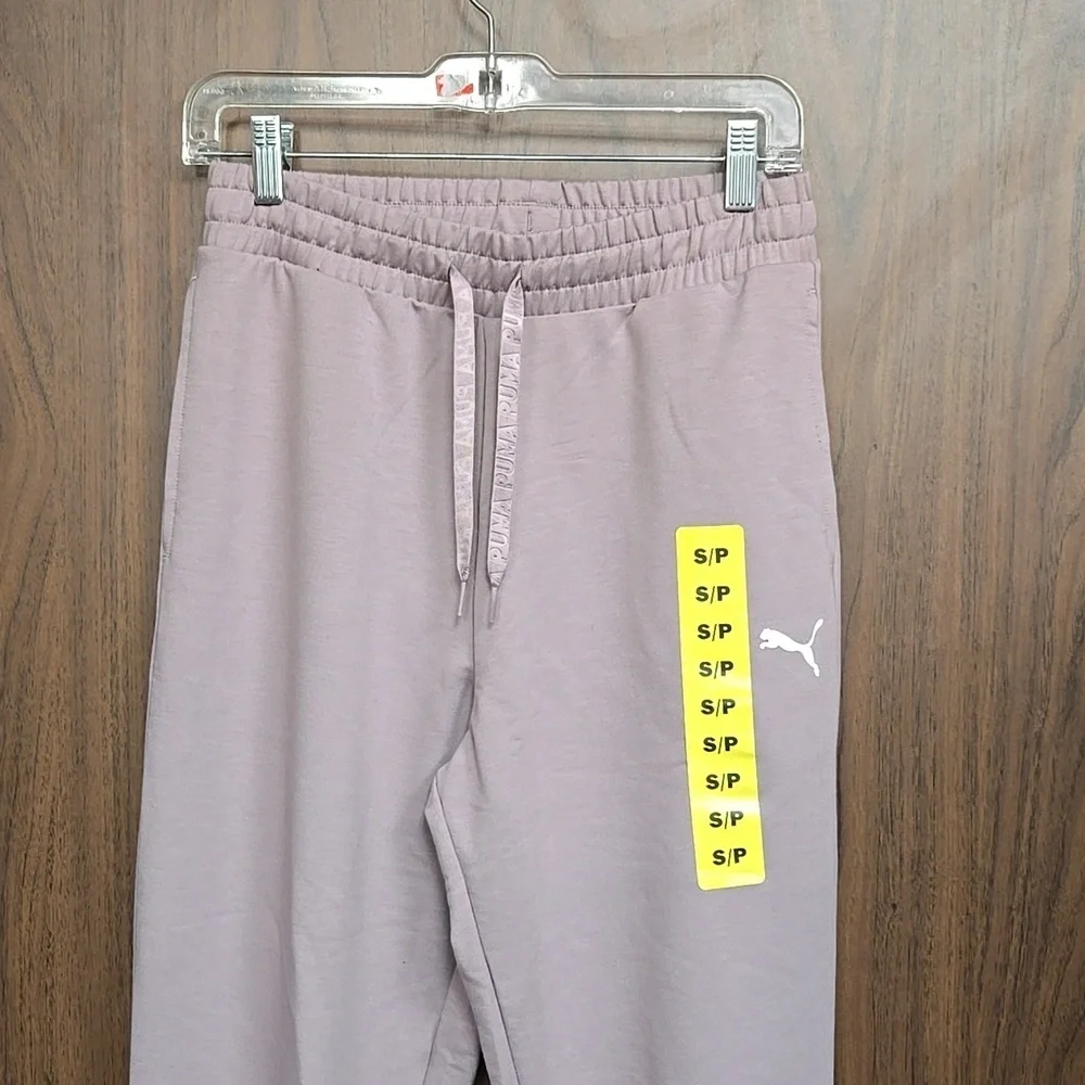 Puma Size S Lilac High Waisted Sweatpant - Picture 2 of 10